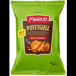 Maarud Potetgull Spicy Paprika 18x200 g