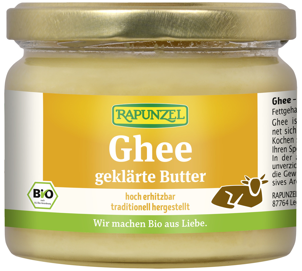 Rapunzel Ghee smjör - Innnes heildverslun