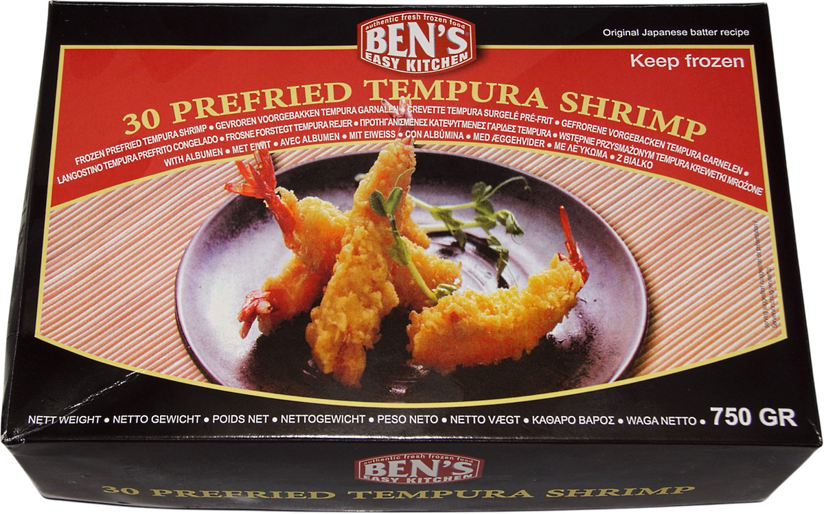 Risarækja Tempura 25 gr - Innnes heildverslun