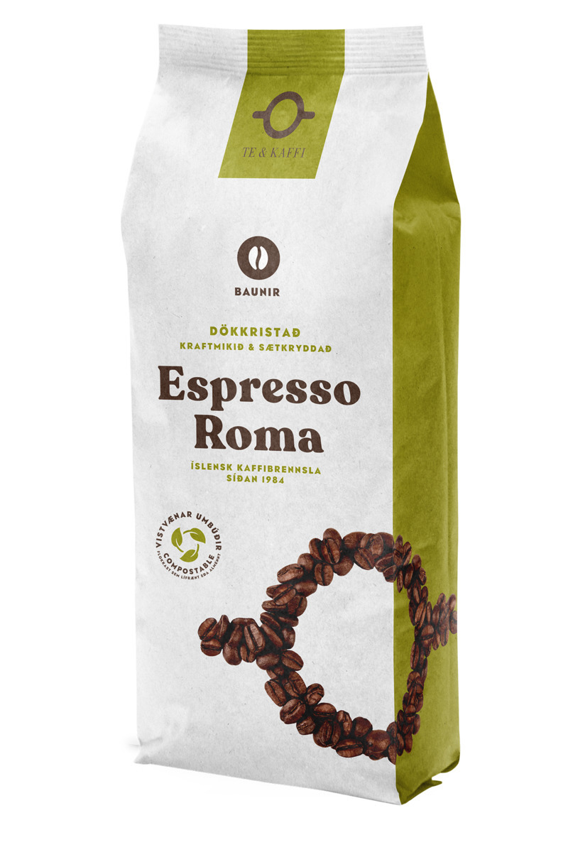 Te & Kaffi Espresso Roma Baunir - Innnes heildverslun